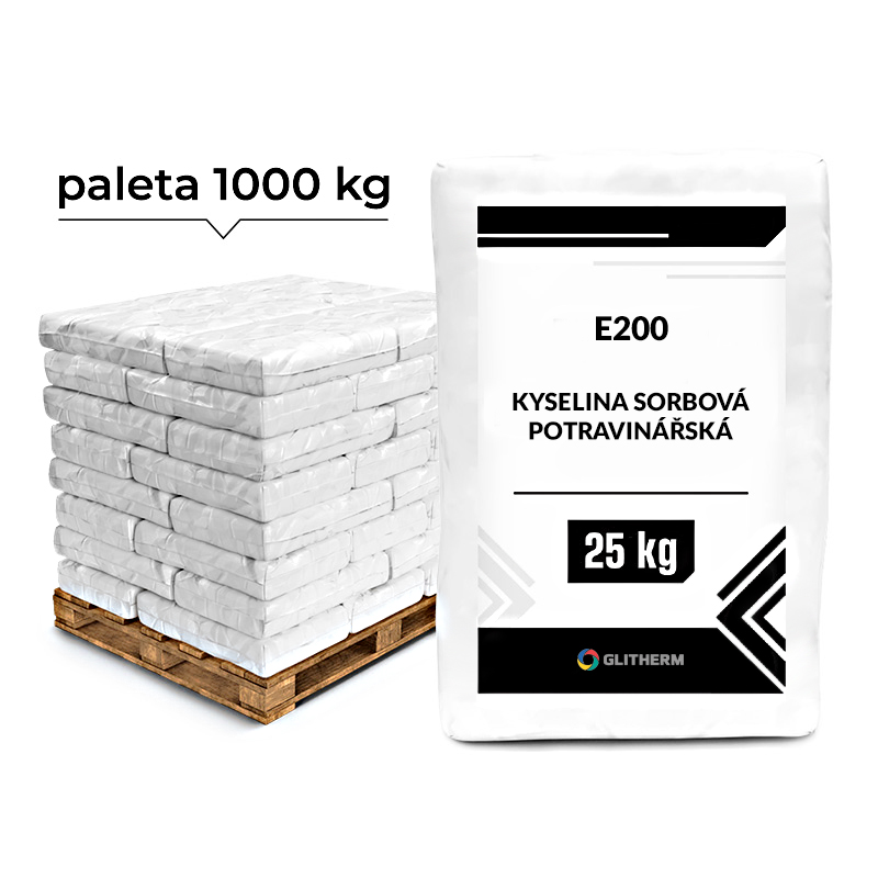 KYSELINA SORBOVÁ E200 POTRAVINÁŘSKÁ