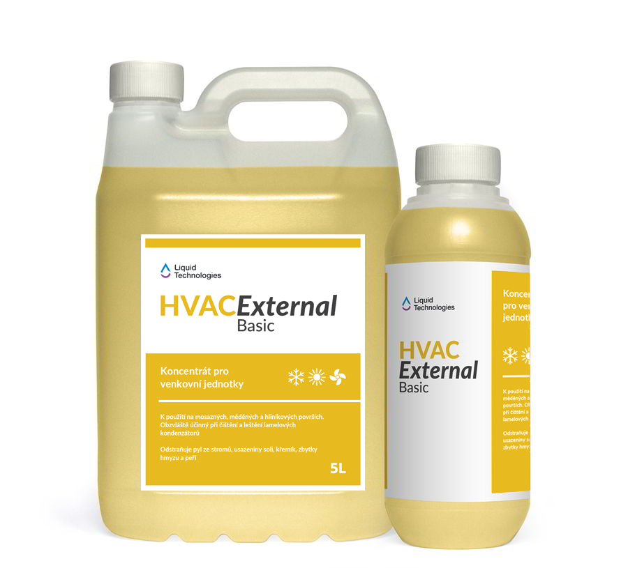 HVAC External Basic – Šetrný čistič venkovních jednotek a výměníků HAVC (s inhibitory koroze)