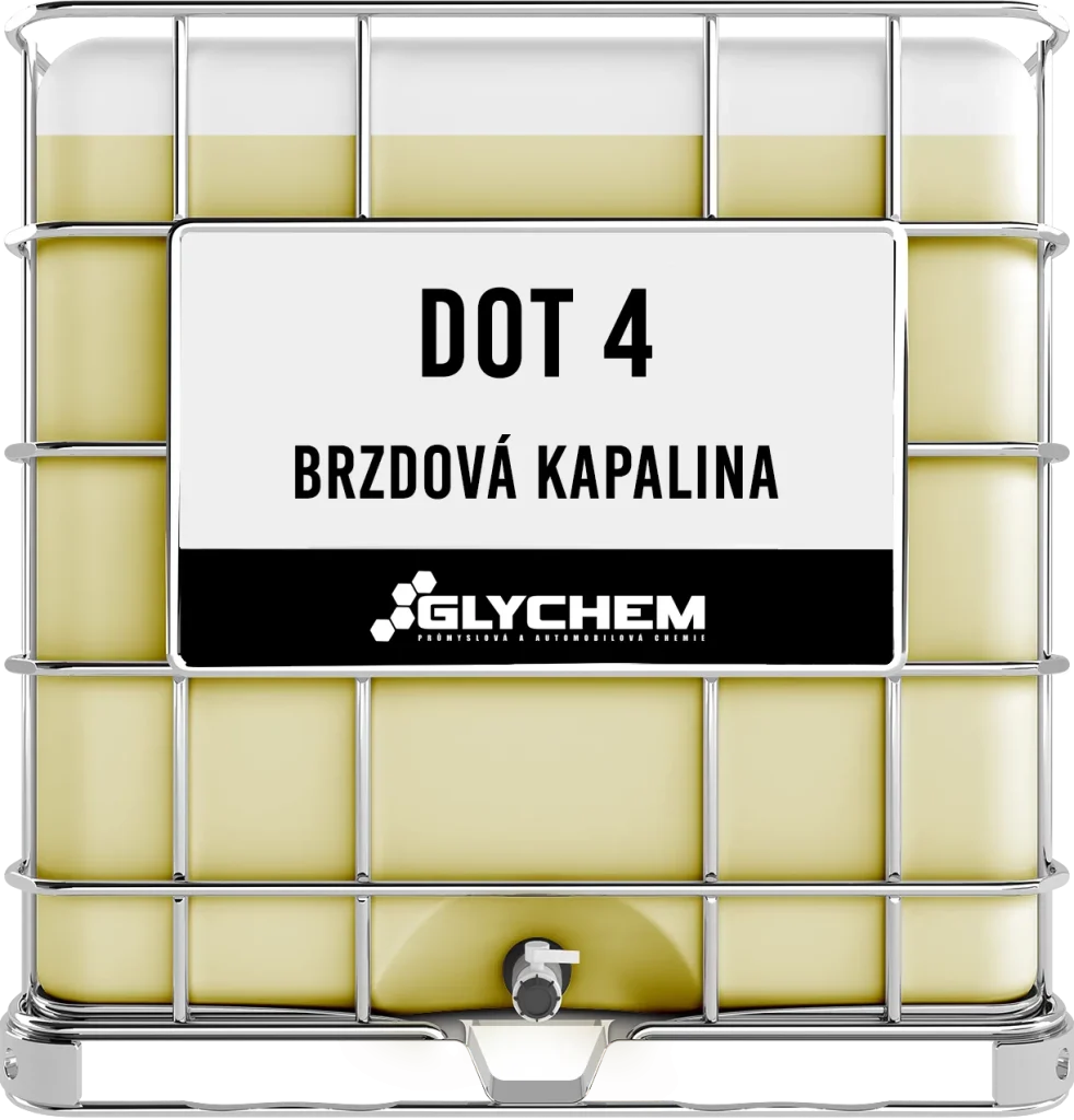Brzdová kapalina DOT 4 pro auta, motocykly a skútry