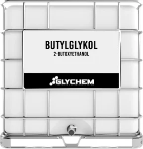 Butylglykol (2-butoxyethanol), rozpouštědlo pro barvy a čisticí prostředky