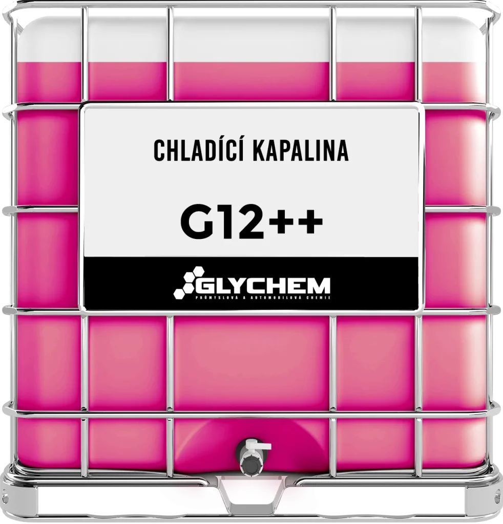 Chladicí kapalina G12++ pro hliníkové motory, do -38 °C