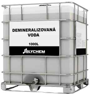 Demineralizovaná voda pro topení, chlazení, průmysl i laboratoře