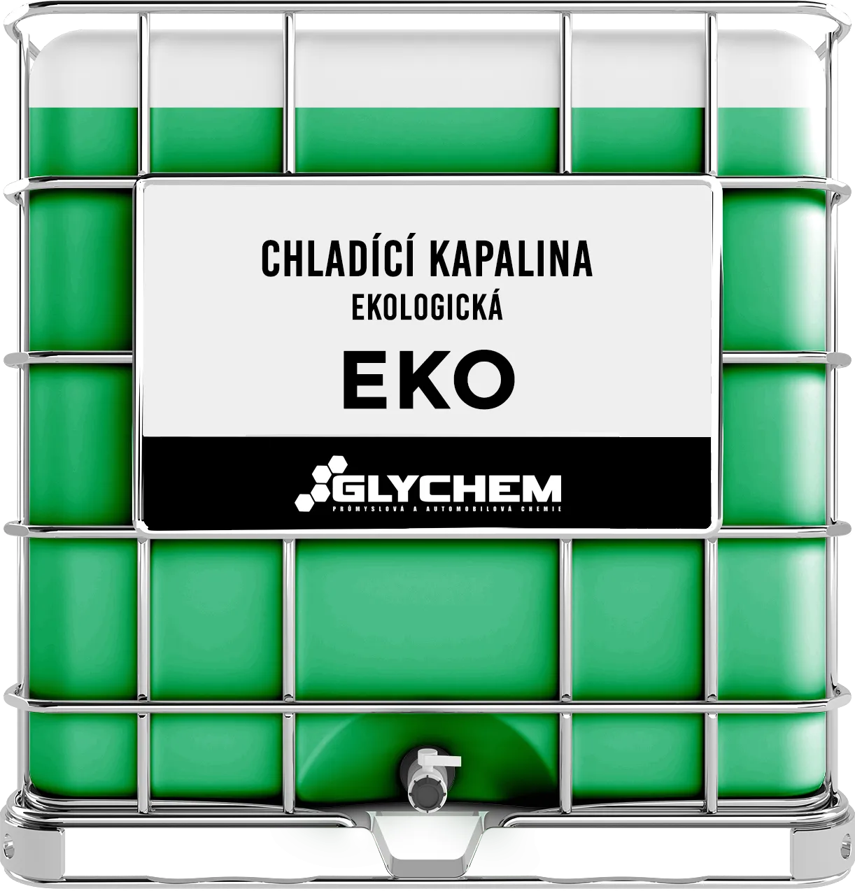 Ekologická chladicí kapalina GLYCARO EKO na bázi propylenglykolu