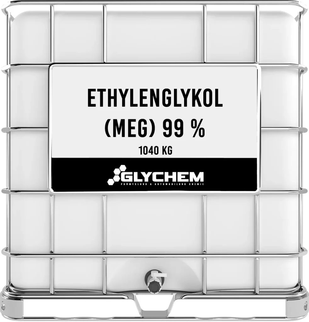 Ethylenglykol (MEG) 99 %, čistý monoethylenglykol pro průmysl