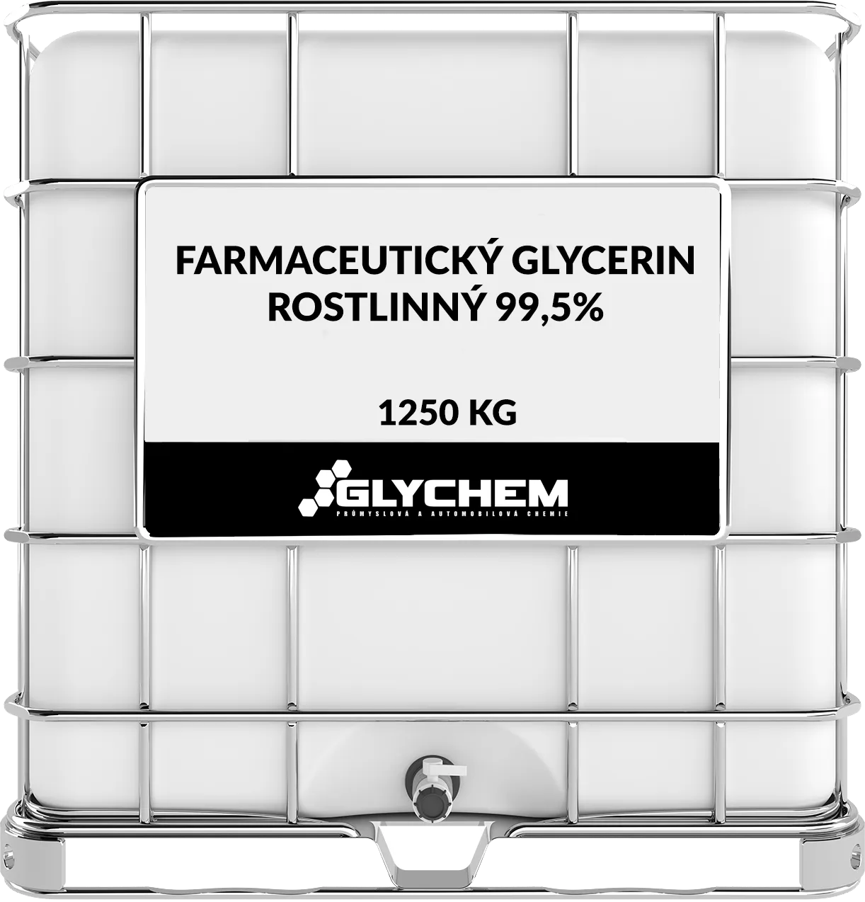 Glycerin rostlinný 99,5 % farmaceutický pro kosmetiku, farmacii a potraviny