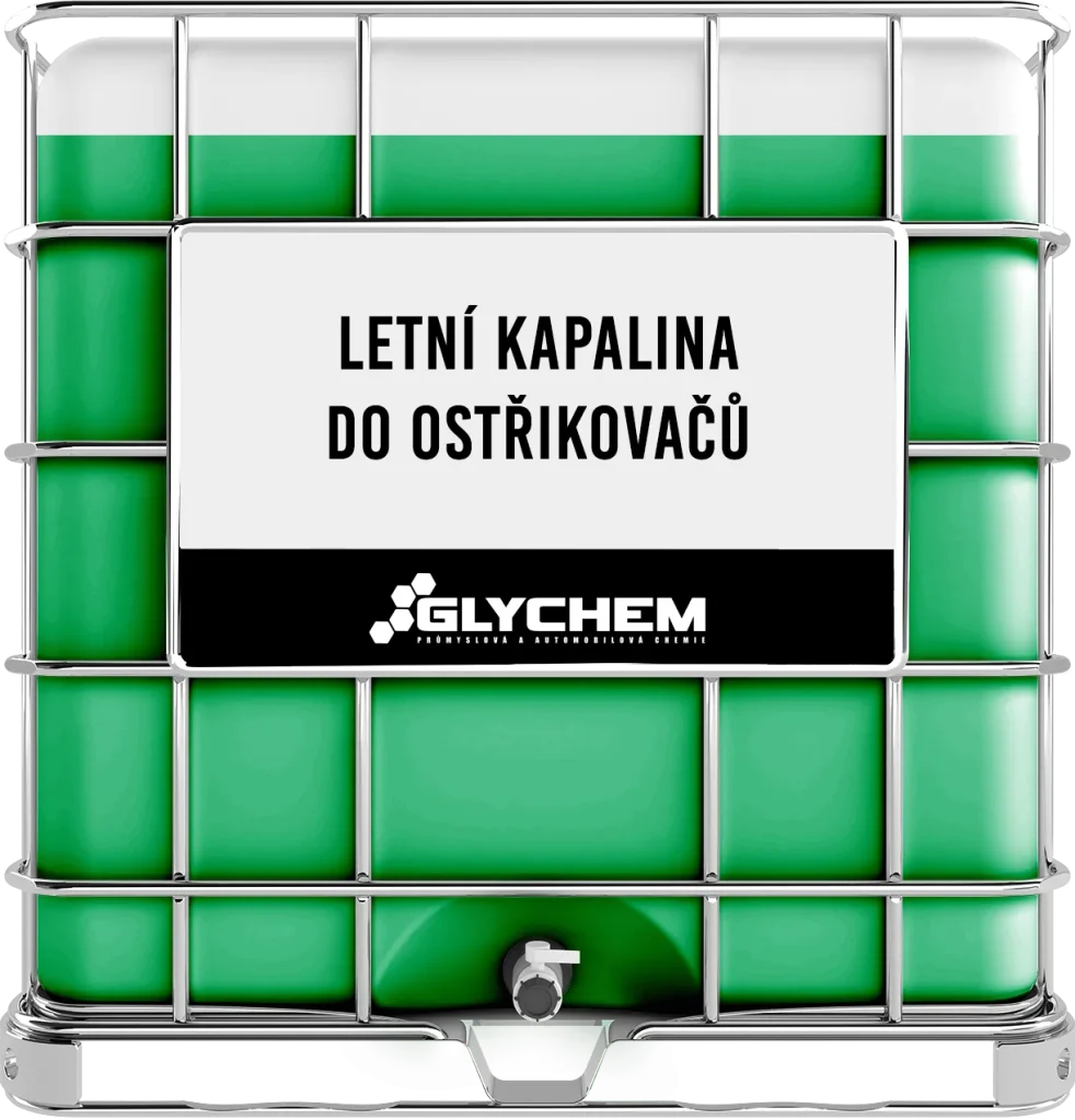 Letní kapalina do ostřikovačů GLYCARO s ovocnou vůní