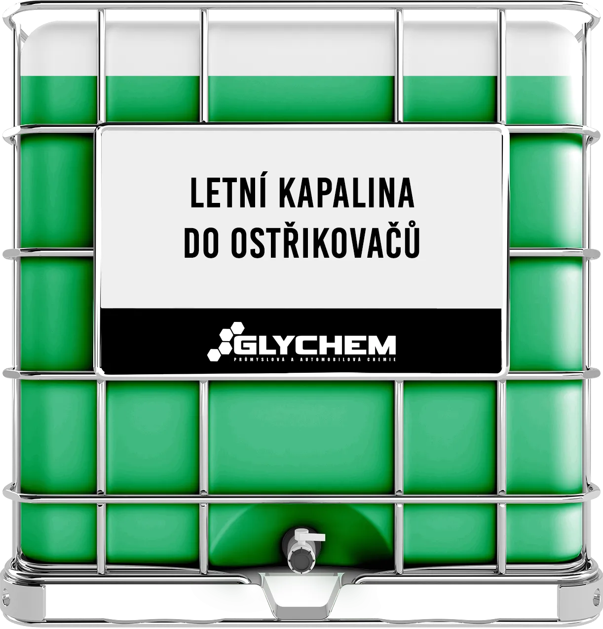 Letní kapalina do ostřikovačů GLYCARO s ovocnou vůní