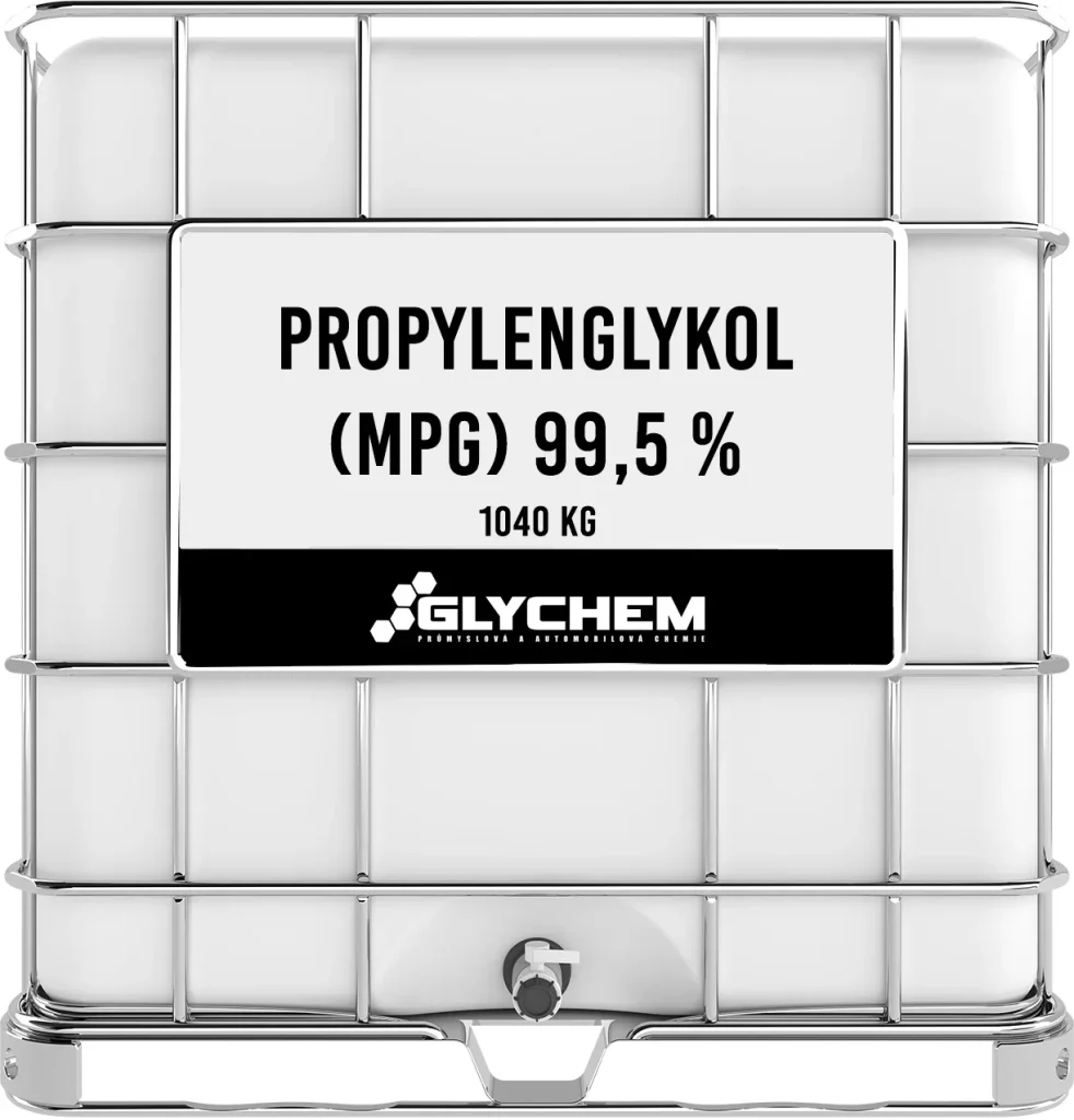 Propylenglykol (MPG) 99,5 % pro kosmetiku, farmacii a průmysl