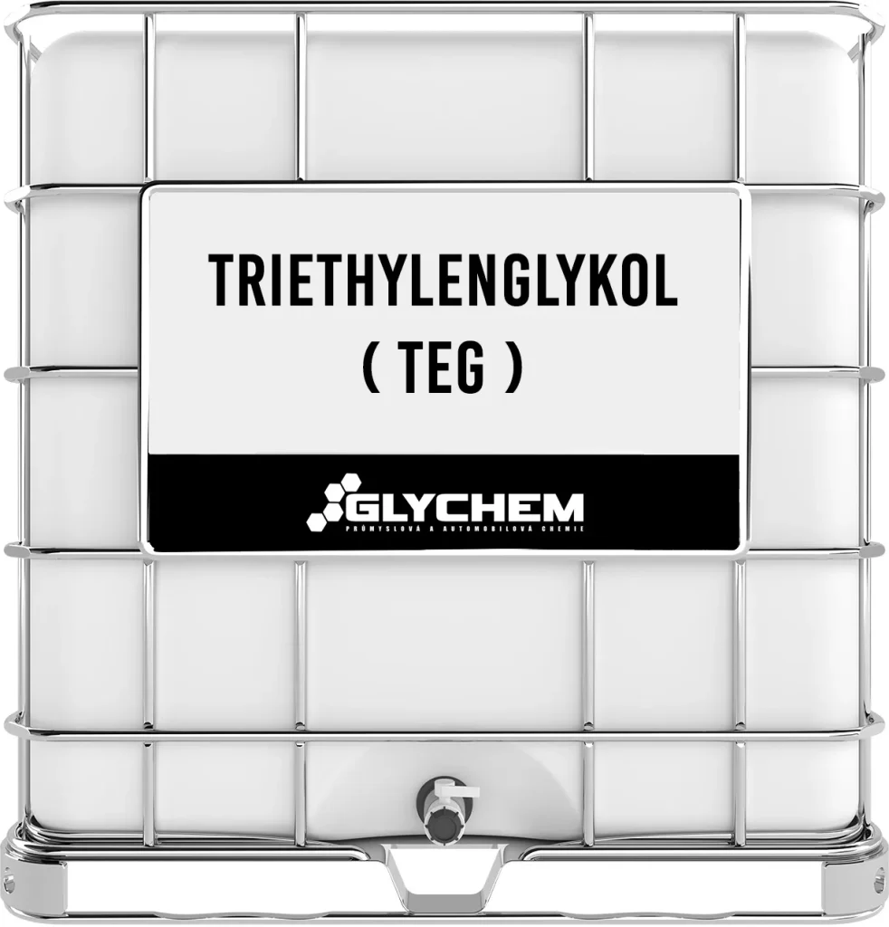 Triethylenglykol (TEG) pro sušení zemního plynu a chemický průmysl